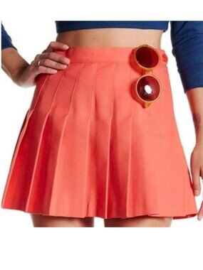 *Vintage* American Apparel Tennis Cheerleader Skirt in Watermelon Size Large
